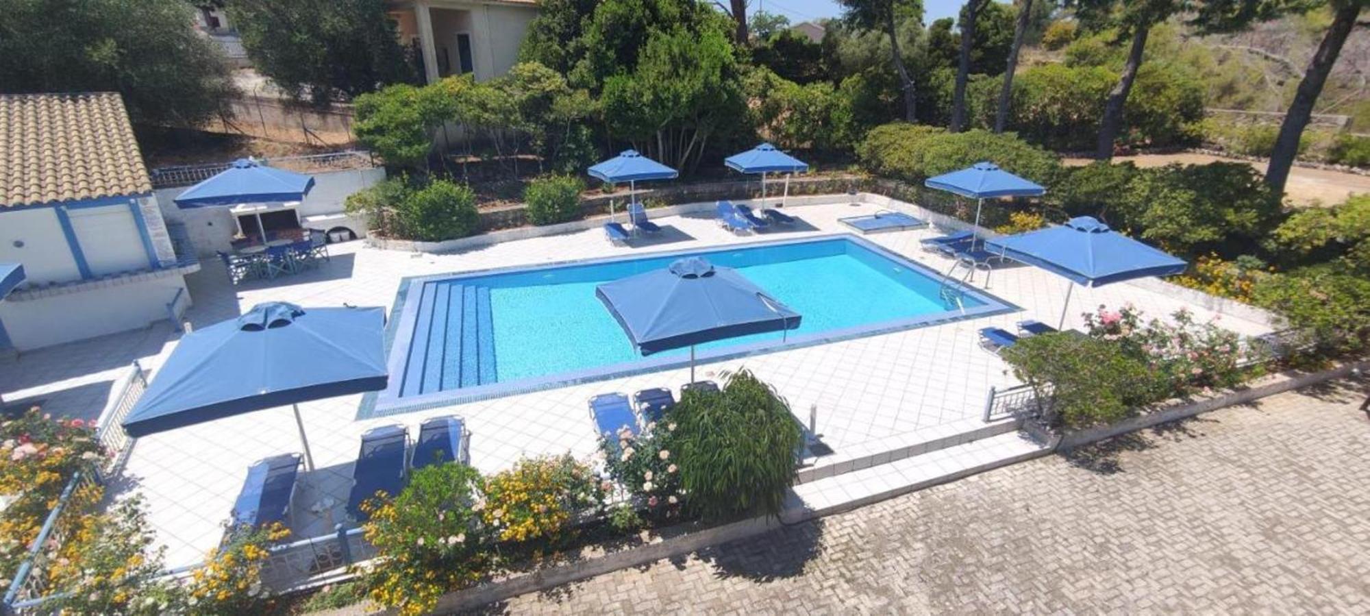 Blue White Apartments - Kefallonia Poolside Retreats Spartià Eksteriør bilde