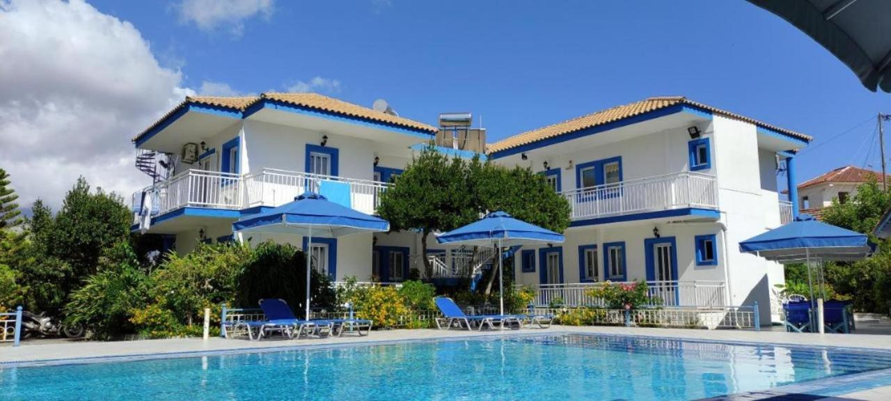 Blue White Apartments - Kefallonia Poolside Retreats Spartià Eksteriør bilde